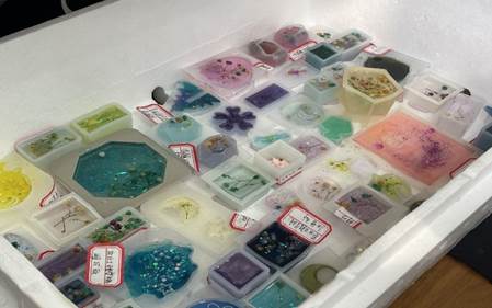 塑料盒子里放着许多食物 描述已自动生成